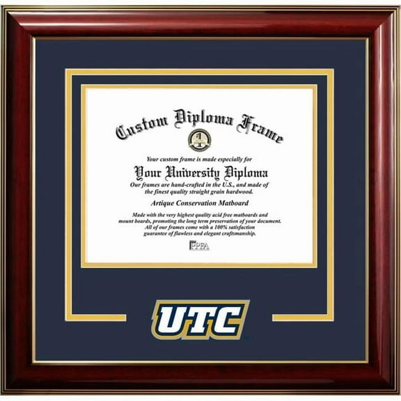 Campus Images TN997CMGTSD-1714 14 x 17 in. UTC Mocs Classic Spirit Logo Diploma Frame