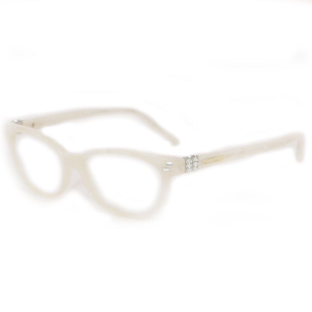 Swarovski Women's Crystal Accent SemiCateye Eyeglass Frames SW5003