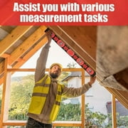 Multi-functional Foldable Level 28-Inch Multi-angle Measurement Precise Leveling Woodworking Tools