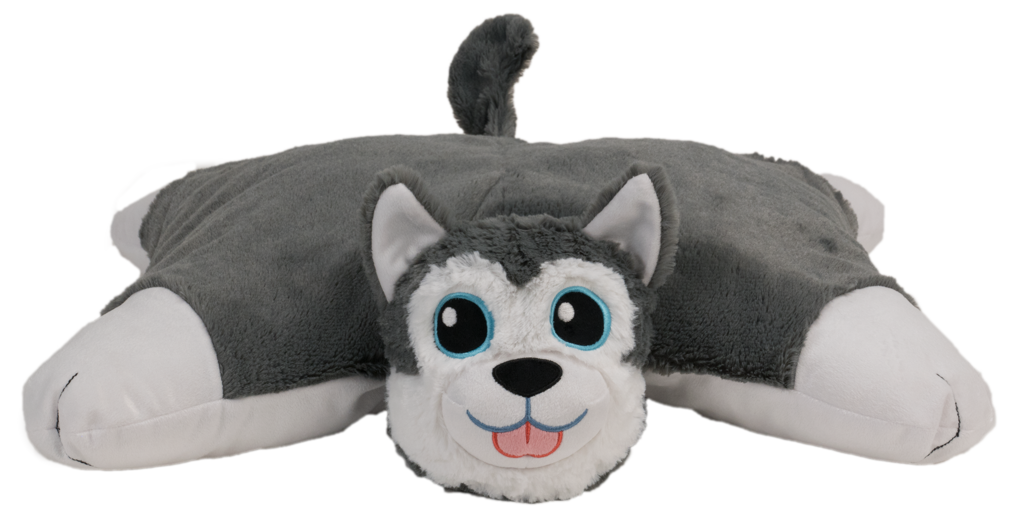 Flip 'N Play Friends 2 in 1 Plush to Pillow Husky to Polar Bear - image 3 of 3