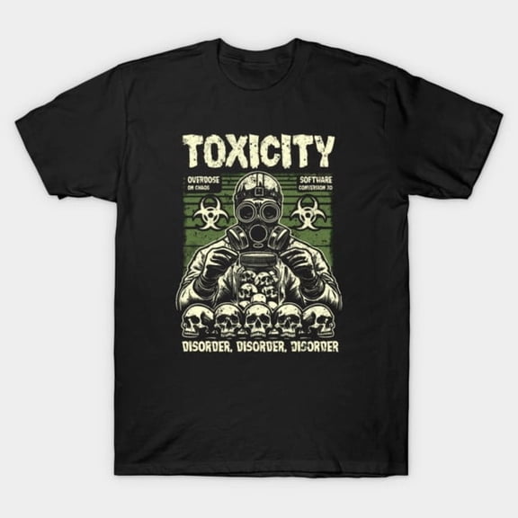 Toxicity Funny System Of A Down Nu Metal Band Retro 2000s Music Album Unisex T-Shirt U004, Sizes up to 5XL