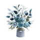thumbnail image 2 of Ramo floral artificial de peonías y rosas | Arreglo floral de seda sintética con hojas | Centro de mesa para el hogar o decoración para bodas, 2 of 3