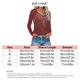 thumbnail image 2 of Camisa de punto acanalada para mujer, suéter ajustado para mujer, suéter para mujer, suéter con cuello en V, construido para durar, 2 of 3