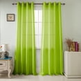 thumbnail image 2 of Rt Designers Collection Nancy Faux Silk Curtain Panel;54 X 84 Inch, 2 of 5