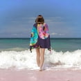 thumbnail image 6 of PHYHOO  Colorful Donuts Beach Towel for Adults Kids Microfiber Lightweight Swimming Pool Towels Quick Dry Absorbent Sand Free Large Oversized Bath Towel 30x60in, 6 of 8