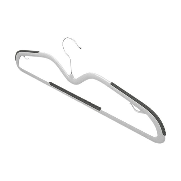 Jubipavy Clothes Hanger Short Neck Hanger Non-slip Thickened Clothes Hanger Household Storage Rack Plastic Hanger Creates The Hanger Space Saving Wardrobe Universal Hanger