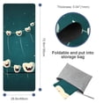 thumbnail image 4 of Tiny Teeth Yoga Towel with Storage Bag, 72.8"x26.8" - Suitable for Yoga, Pilates, Fitness, Hot Yoga, and More, 4 of 6