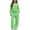Mint Green, variant on dazeni Girls Fleece Lined Sweatsuit 2 Piece Fall Winter Outfits Letter Print Hoodies and Wide Leg Sweatpants Set Athletic Tracksuit with Pockets Back to School Clothes Khaki 9-10 Years