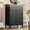 Dark Oak Five-drawer cabinet, variant on GOCAPTAIN 3 Drawer Dresser for Bedroom, Wooden Chest of Drawers with Power Outlet & LED Lights, Modern Storage Organizer for Hallway, Living Room, Bedroom, Retro Color