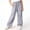 Gray, variant on ITSAME Girls Active Pants Elastic Waist Loose Fit Quick-Dry Kids Athletic Casual Pants with Pockets Navy Size 7