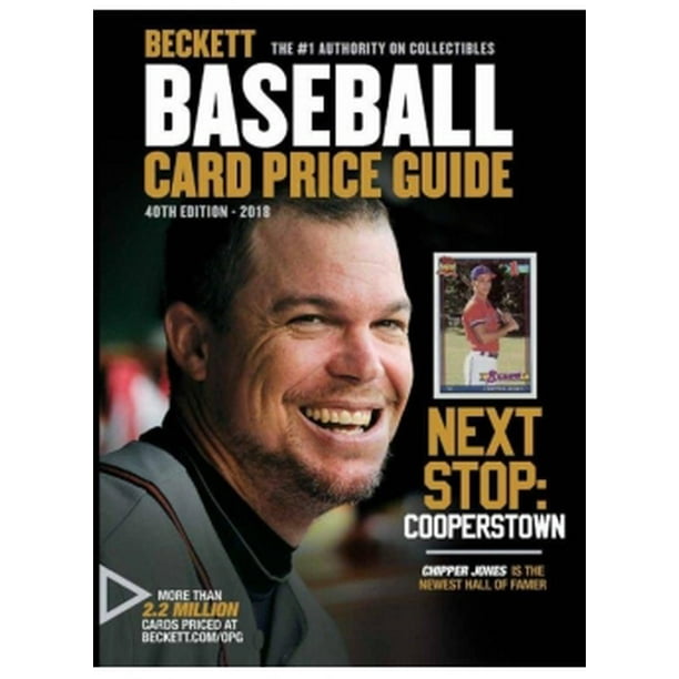 Baseball Card Price Guide 40 2018 Issue