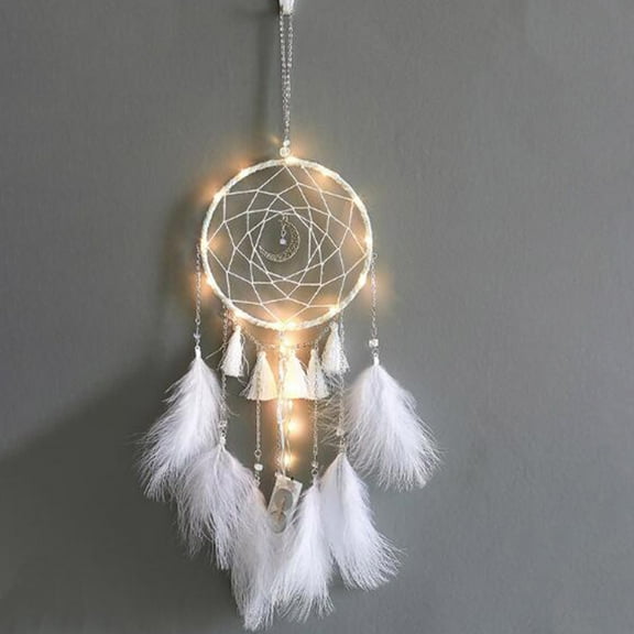 Iumwxz Home Trends Dreamcatcherdream Like Feather Dreamcatcher Home Bedroom Wall Hanging Luck Gift Valentine'S Day Gifts for Her and Him