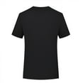 thumbnail image 3 of Bosfbaoi Plus Size Men's Solid Color Quick-Dry T-Shirts, Short Sleeve Crew Neck Shirts, Moisture Wicking Breathable Tops, Ideal for Sports, Gym, and Casual Wear, 3 of 6