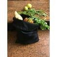 thumbnail image 2 of Custombagsupplies - 8x10 Inches Reusable Eco-Friendly Cotton Single Drawstring Bags Black Color, 2 of 4