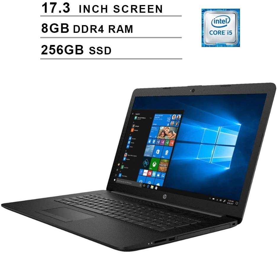 HP 2020 Newest 17.3 Inch Premium Laptop, Intel QuadCore i58265U up to