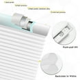 thumbnail image 6 of Keego Cordless Cellular Shades Window Blinds Modern Size and Color Customizable White Blind Light Filtering 47"w x 56"h, 6 of 8