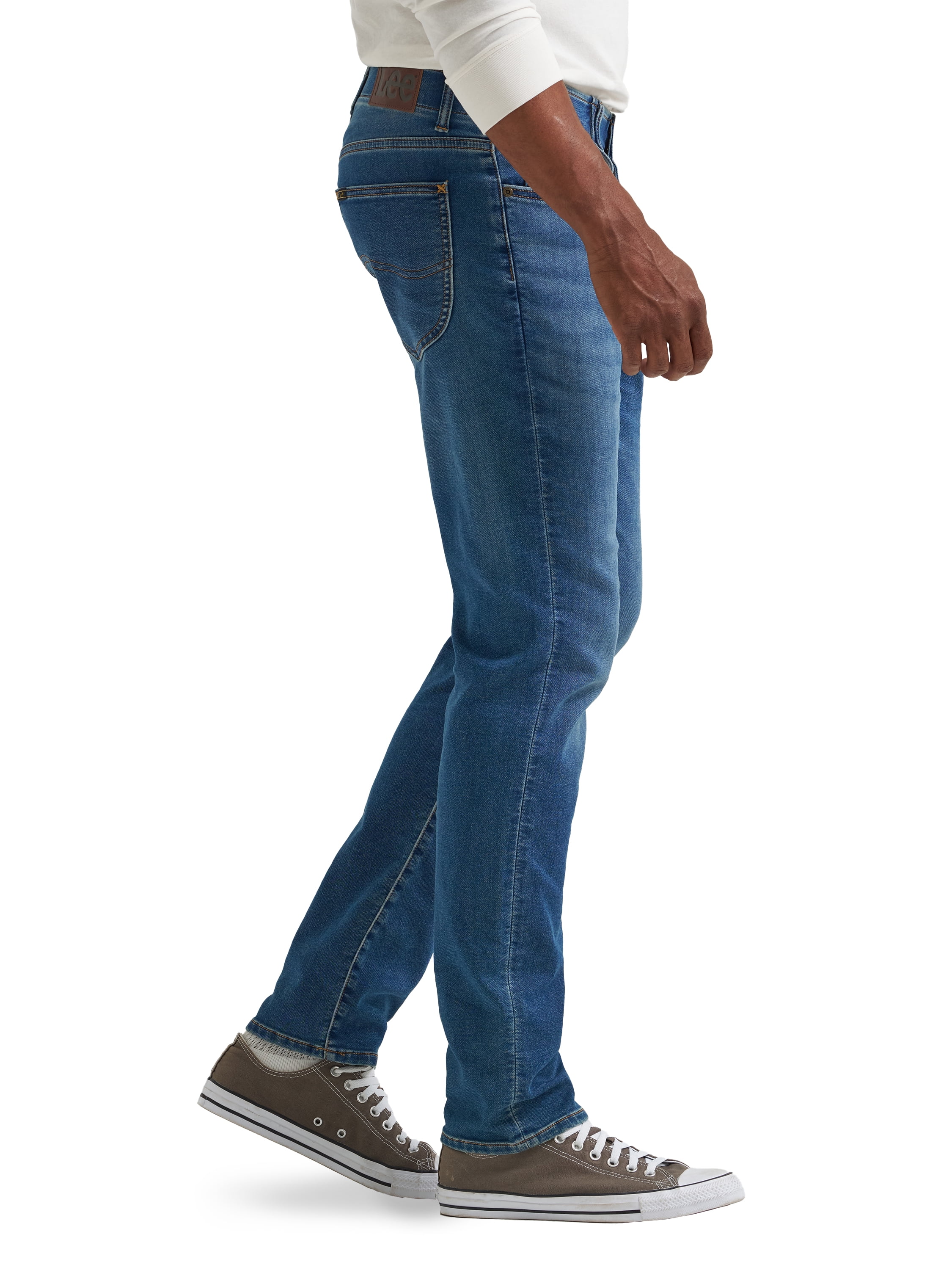 Lee® Men's Extreme Motion Single Layer Warming Regular Taper Denim Jeans
