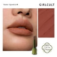 thumbnail image 2 of GIRLCULT Matte Lipstick, High-Pigment Solid Cream Lipstick, Soft Matte Finish, Long-Lasting, Lightweight Velvet Texture, 2 of 5