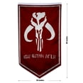thumbnail image 2 of Yanbooch Mandalorian II Flag banner with Grommets Man cave Decor 30x50inch, 2 of 5
