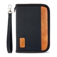 thumbnail image 1 of Passport ID card bag with RFID blocker black, 1 of 5