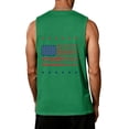 thumbnail image 4 of LNZGNM Mens Graphic Tank Tops Plus Size 4th of July Shirts Athletic American Flag Muscle Sleeveless Tank Tops Vacation Tee Tops,Green M, 4 of 4