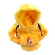 thumbnail image 4 of Sudadera con capucha de felpa con decoración navideña para la perilla de la palanca de cambios del automóvil Bastón de caramelo amarillo, 4 of 8