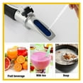 thumbnail image 6 of Portable Refractometer Salinity Sugar Meter Saccharimeter Refractometer Auto 0-32% Brix Tester Salinometer Refractometer ,Precision Measurement, 6 of 6