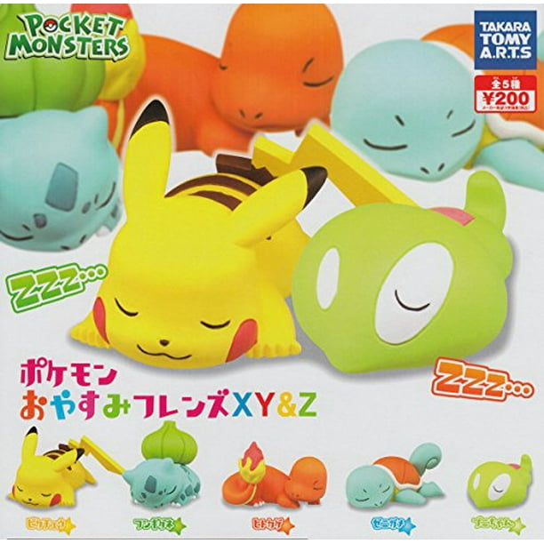Takara Tomy Pokemon Xy Z Goodnight Friends Mini Figure Gashapon Set Of 5 Walmart Com