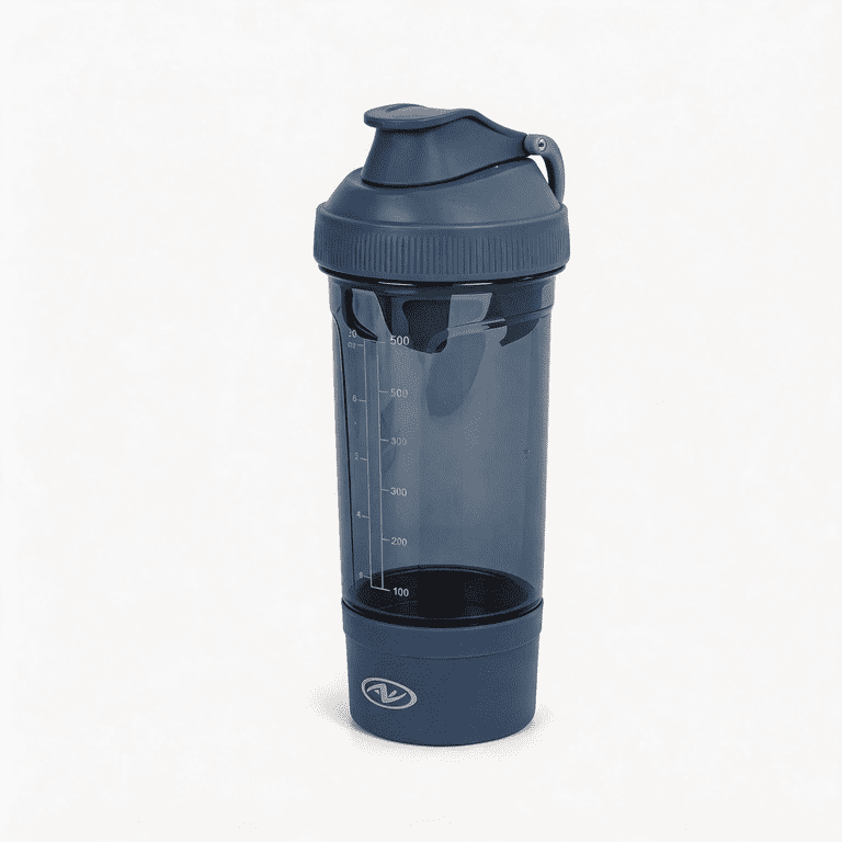 Athletic Works 32 oz Tritan Silent Shaker, Blue photo 1