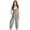 Grey, variant on Jumpsuits for Girls Casual Sleeveless Loose Spaghetti Strap Summer Rompers Long Pants with Pockets 01 Blue Size 12-13 Years