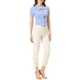 thumbnail image 2 of CAMISA SUAVE DE BOTONES CON COLLAR DULCE DE MUJERES VINTAGE INSPIRAR CHIC M AZUL MORADO, 2 of 7