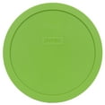 thumbnail image 2 of Pyrex 7203 Round Glass Food Storage Bowl w/ 7402-PC Green Plastic Lid Cover (2-Pack), 2 of 5