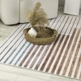 thumbnail image 3 of Rug Branch Eclipse Colorful Striped Rainbow White Beige Indoor Area Rug - 5x7, 3 of 8
