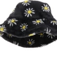 thumbnail image 4 of Sombrero de pescador con estampado sintética para negro Sunnimix sombrero de pescador de mujer, 4 of 6