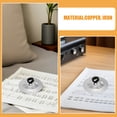 thumbnail image 3 of HEATSHAKING 4Pair Compact Brass Finger Cymbals for Belly Dance Rhythm Making and Performance Use, 3 of 8