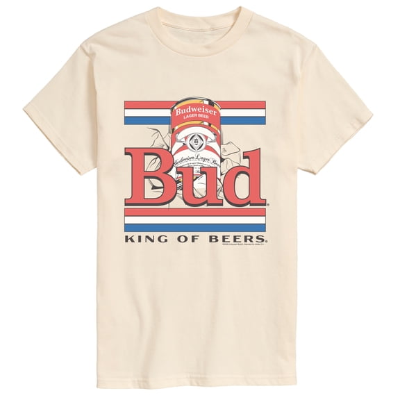 Budweiser - Bud Vintage Stripes Short Sleeve Graphic T-Shirt