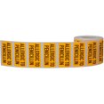 thumbnail image 3 of Allergic to Penicillin Fluorescent Orange Medical Warning Labels | 1 x 2" inch Rectangle - 500 Pack | InStockLabels.com, 3 of 3