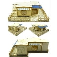 thumbnail image 4 of Wooden Hamster Hideout Creative Funny Villa Small Pet Hideout Hamster House, 4 of 10
