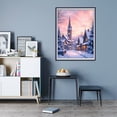 thumbnail image 7 of Diamond Art Kit for Adults, Snowy Village Scene Diamond Painting for Adults Beginners, DIY Diamond Art Painting Kits, 5D Diamond Painting Crafts for Home Decor 12x16 Frameless, 7 of 7