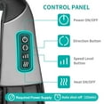 thumbnail image 3 of Shiatsu Neck and Back Massager with Soothing Heat, Deep Tissue 3D Kneading Massage Pillow for Shoulder, Leg, 3 of 6