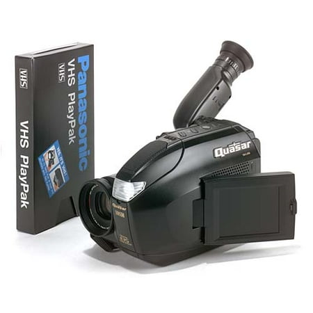 Quasar VHS-C Palmcorder with 3-inch Color LCD