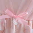 thumbnail image 4 of Felwors Robe Sans Manches en Tulle à Fleurs avec Nœud pour Bébés Filles, Robe Princesse, 4 of 6