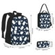 thumbnail image 2 of Disketp Swan Mochila Estampada de Gran Capacidad con Lonchera y Estuche, Set de 3 Piezas para Estudiantes, 2 of 7
