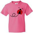 thumbnail image 3 of Inktastic Cute Red Ladybug Youth T-Shirt, 3 of 5