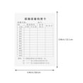 DRAFIDEEP 20 Sets Safety Inspection Tags Rectangular Paper for ...
