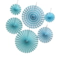 thumbnail image 4 of PENGXIANG Ensemble de Fleurs en Papier Bleu Facile à Assembler et Réutilisable pour Mariage Événements de Graduation, 4 of 4