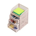 thumbnail image 5 of Mind Reader Desktop Accessory Storage, Paper Binder Clip Basket, Workspace, Office, Metal, Pink, 5 of 7