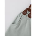 thumbnail image 3 of CARETOO Toddler Boy Clothes Formal Suits Cotton Fabric Shirt Suspender Pants Outfit Sets Party 1-5T, 3 of 15
