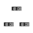 thumbnail image 2 of Reloj digital LED Inteprter Pantalla de fecha Reemplazo rectangular Función de repetición de 2 modos, 2 of 6