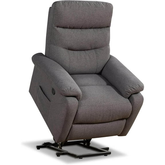 Recliners and Massage Chairs Contemporary Lift Chair Recliner with Grey Fabric Upholstery,Massage Recliners